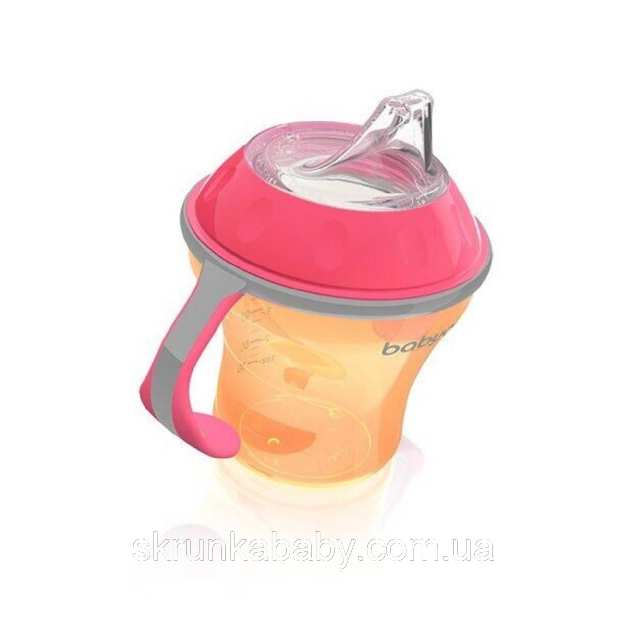 Чашка непроливайка BabyOno (БебіОно) Natural Nursing (помаранчевий)