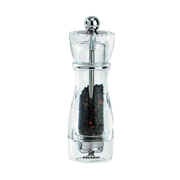 Млин для перцю Peugeot VITTEL, висота 16 см, прозорий (18221)