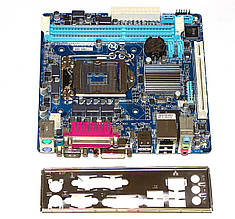 Материнська плата GIGABYTE GA-H61N-D2V s1155 , 2xDDR3, 4xSATA, Socket LGA1155, Mini-ITX без PCIEX-16! (б/у)