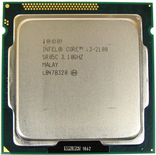 Процесор Intel® i3-2100 LGA1155 3.10 GHz