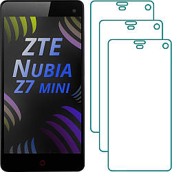 Комплект ZTE Nubia Z7 Mini Захисні Стекла (3 шт.) (ЗТЕ Нубия З7 Мини)