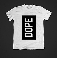 Футболка YOUstyle Dope 0093 XS White