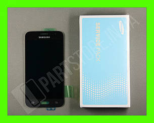 Дисплей Samsung J120 Black J1 2016 (GH97-18224C) сервісний оригінал, фото 1