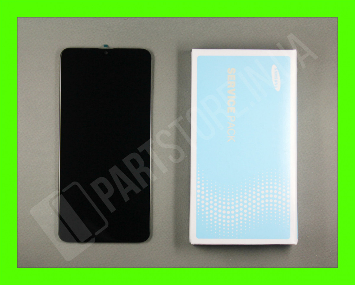 Дисплей Samsung M105  ⁇  A105 Black M10  ⁇  A10 2019 (GH82-19124A) сервісний оригінал без рамки (переклеєне