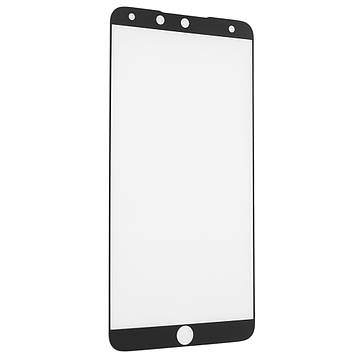 Захисне скло 2.5D Glass 9H Full Screen для Meizu 15 Plus Black (00003590)