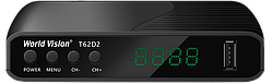 World Vision T62D2 Цифровий ефірний Full HD DVB-T2 ресивер