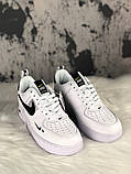 Кросівки Nike Air Force 1 Utility White, кросівки найк аір форс 1 утилити, фото 5