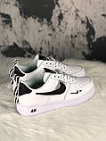 Кросівки Nike Air Force 1 Utility White, кросівки найк аір форс 1 утилити, фото 7