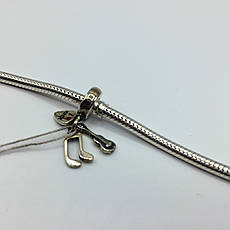 Шарм.Шарм Гітара та нотки Серебро 925 ( I ❤️ music ).