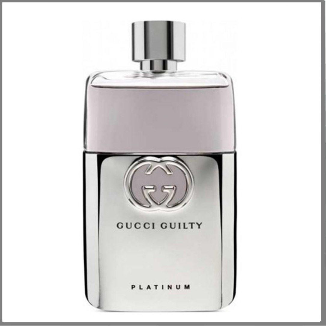 Gucci Guilty Pour Homme Platinum туалетна вода 90 ml. (Тестер Гуччі Гилти Пур Ом Платинум)