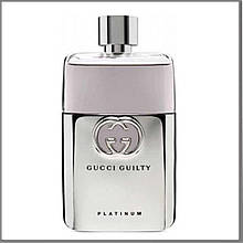 Gucci Guilty Pour Homme Platinum туалетна вода 90 ml. (Тестер Гуччі Гилти Пур Ом Платинум)