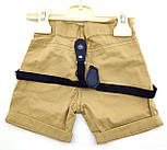 Костюм 6, 9, 12, 18 місяців Туреччина літній трикотажний для новонародженого хлопчика синій (КДМН60), фото 2