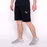 Чоловічі трикотажні шорти PUMA, темно-синього кольору.