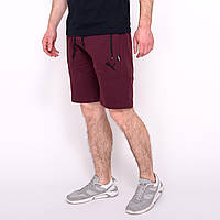 Чоловічі трикотажні шорти PUMA, кольору бордо.