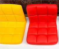 Крісло Arno Arm бежеве В-1005 BK Base на чорній базі з підлокітниками, з регулюванням висоти сидіння 40-54 см, фото 6