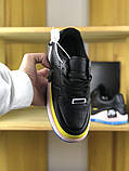 Жіночі кросівки Nike Air Force Jester Black Sonic Yellow, жіночі кросівки найк аір форс джестер, фото 3