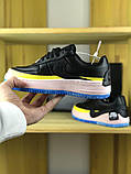 Жіночі кросівки Nike Air Force Jester Black Sonic Yellow, жіночі кросівки найк аір форс джестер, фото 2