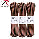 Шнурки нейлонові коричневі Military Boot Laces 72", фото 5