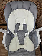 Стільчик 3в1 Carrello Triumph CRL‑10302 — шезлонг і гойдалка з автозаколисуванням, пульт ДК та USB, фото 7