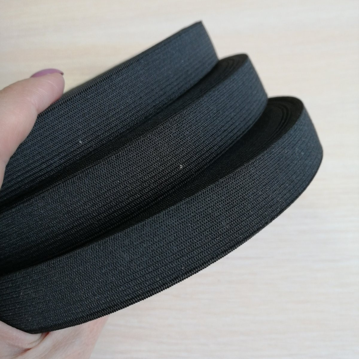 Гумка чорна діаметр 2 см.