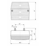 Ліхтар заднього легкового причепа ПВАМ, АМС Старконь, Чемпіон, фото 2