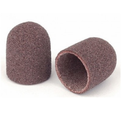 М-68 Ковпачки коричневі 120грит діаметр 13, фото 1