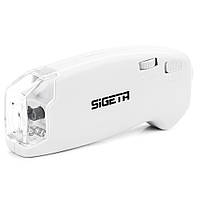 Микроскоп портативный карманный SIGETA MicroGlass 40x