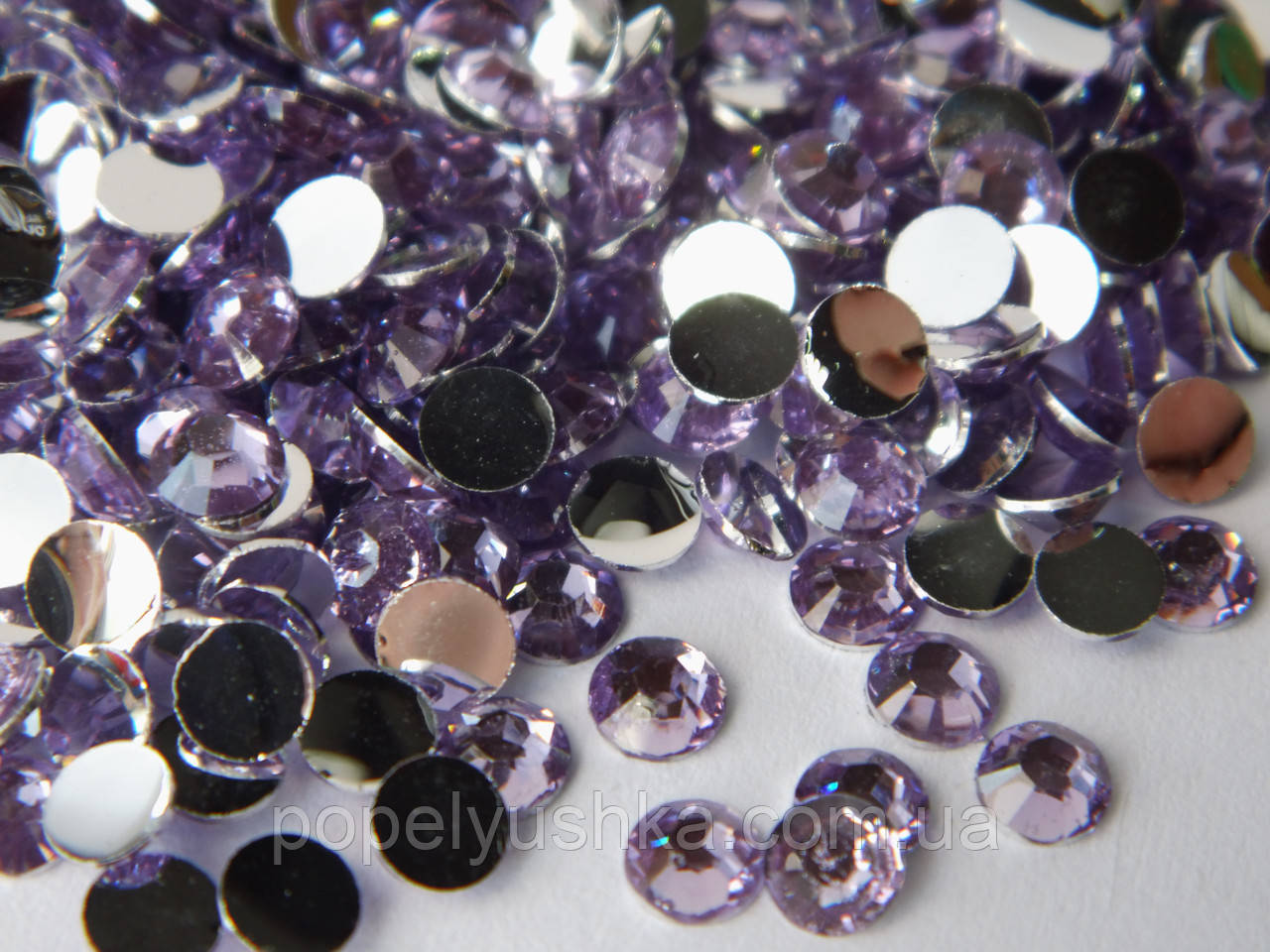 Стрази 5 мм світло-фіолетові, фото 1