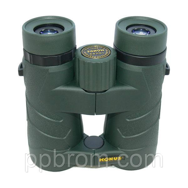 Бінокль KONUS EMPEROR OPEN HINGE 10x42 W. A. універсальний водостійкий полювання туризм природа рибалка