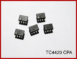 TC4420CPA, драйвер керування MOSFET і IGBT.