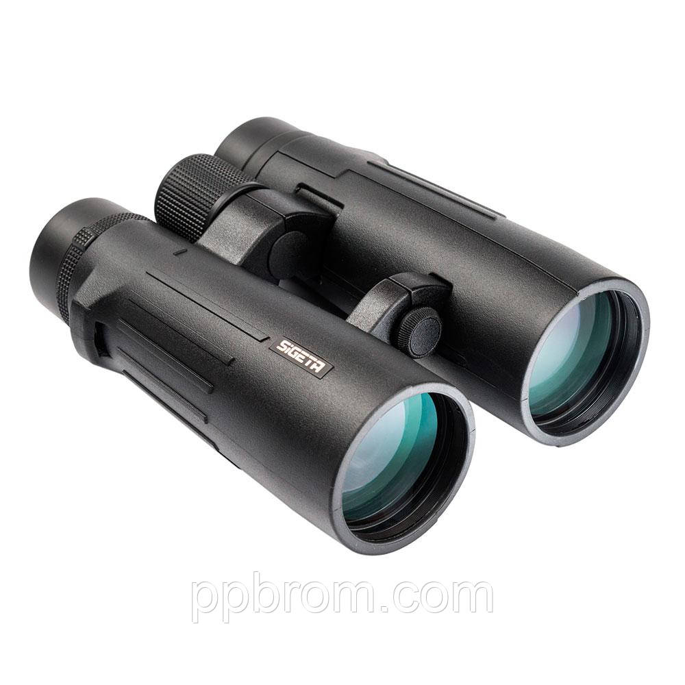 Бінокль SIGETA Imperial 12x50 Black заповнений азотом 100% водонепроникний Roof BAK4 Fully Multi Coated