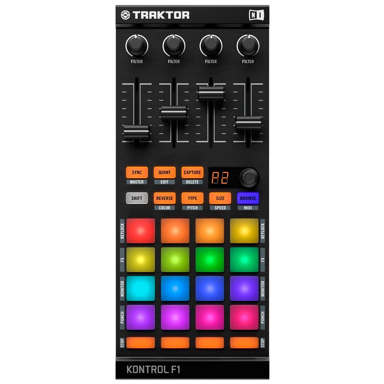 DJ контролер Native Instruments Traktor Kontrol F1
