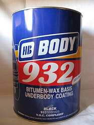 Мастика BODY 932 чорна 4кг