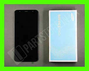 Дисплей Samsung J610 Black J6+ 2018 (GH97-22582A) сервісний оригінал, фото 2