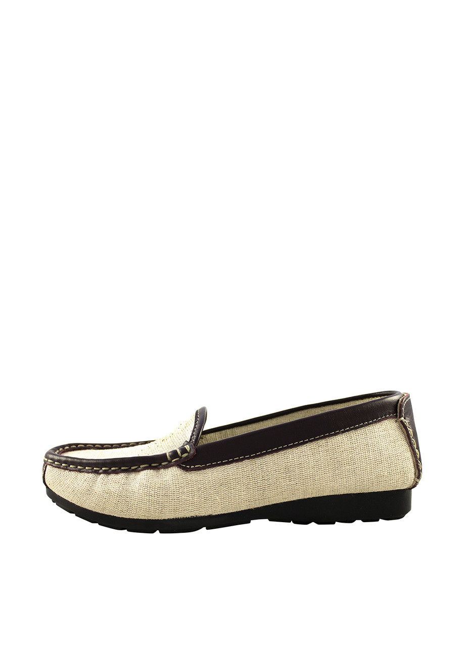 Мокасини Canape Scarpe бежеві з конопель виробництво Україна A820Beige - розмір 35 (22,3 см)