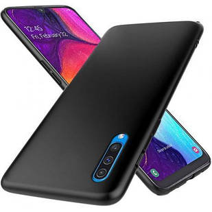 Чохол для Samsung Galaxy A50 2019 силіконовий ультратонкий чорний (самсунг а50)