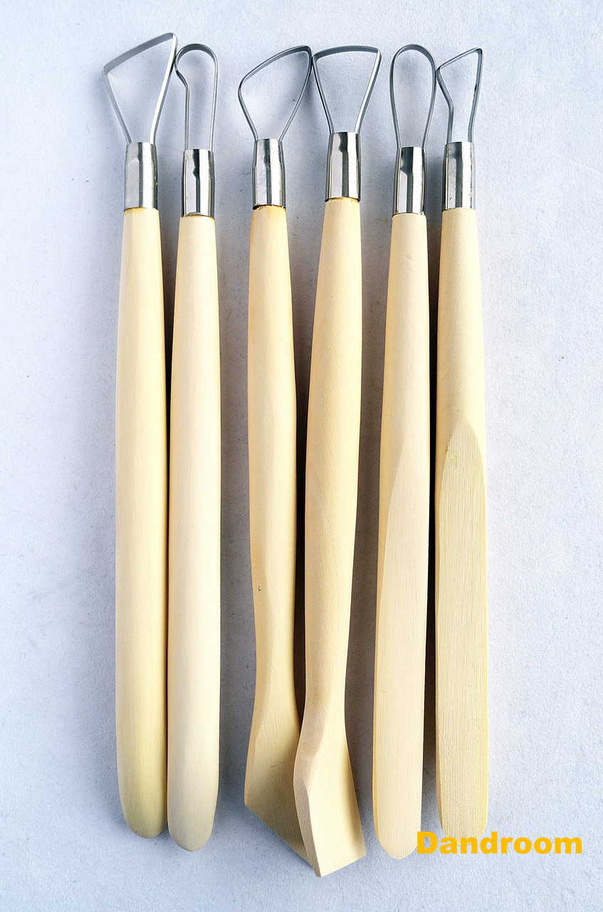 Набір інструментів для ліплення, стек-петля, 6 шт., 20 см., D. K. ART & CRAFT, фото 1