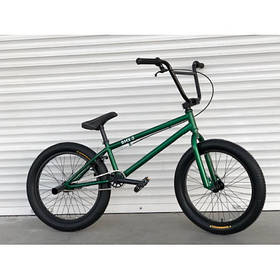 Беймікс Велосипед трюковий підлітковий bmx з пегами Viper VSP BMX-5 20 дюйм" Новий! Польща! Беззапобігання! Зелений