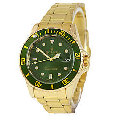Годинник Rolex Submariner 2128 Quarts Gold-Green SKL39-224963