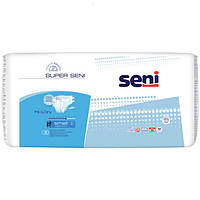 Подгузники для взрослых Seni сени Super супер Small 30 шт (55-80 см)