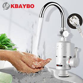 Проточний електричний водонагрівач Water Heater Digital Міні бойлер з LCD-дисплеєм (RX-005)