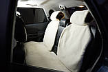 Хутряні накидки з овечої вовни на сидіння, автокрісла Від виробника, натуральні, фото 8