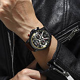 Годинник Curren 8329 wach Black-Brown з хронографом, 100% Оригінал!, фото 5
