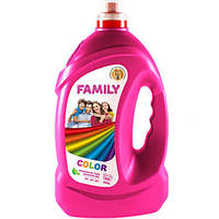 Гель для стирки цветного белья For my Family color , 4 л фемели гель