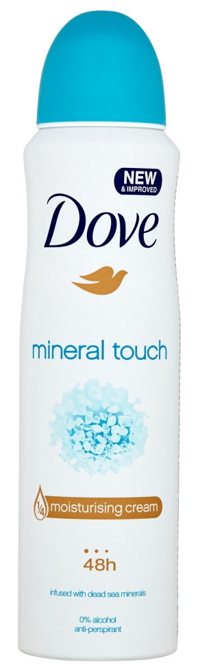 Дезодорант Dove спрей touch Mineral 150 мл антиперспірант, фото 1