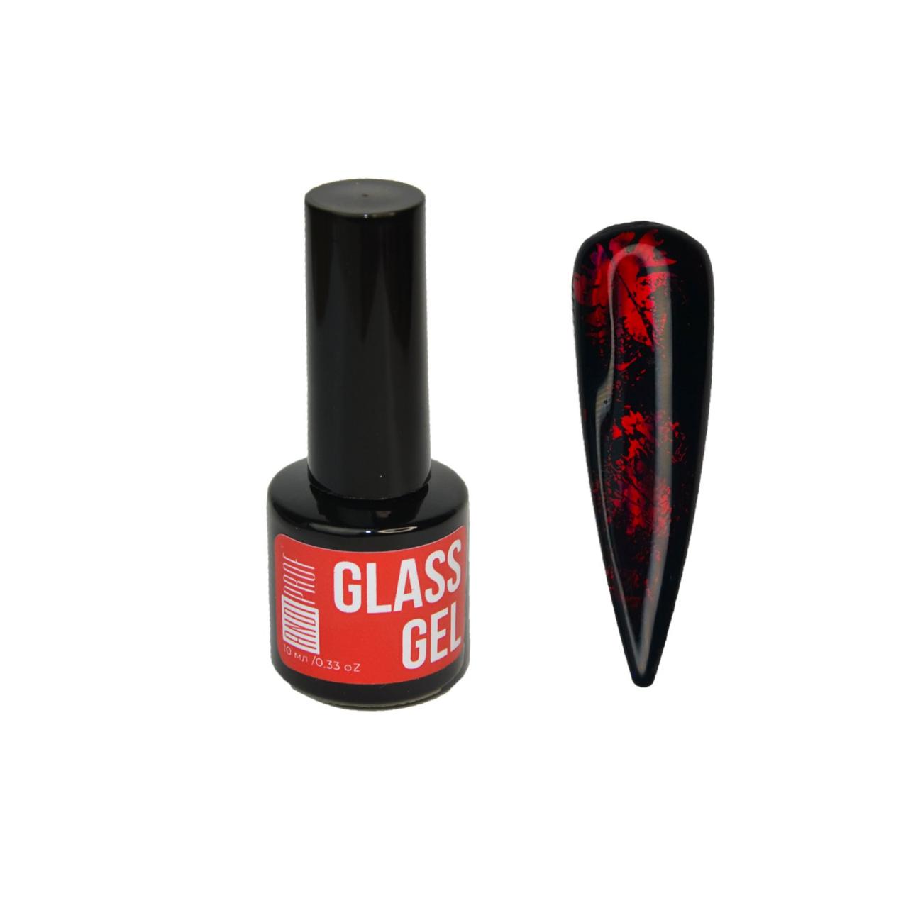 Вітражний гель (вишня) "ANDI Prof" GLASS GEL