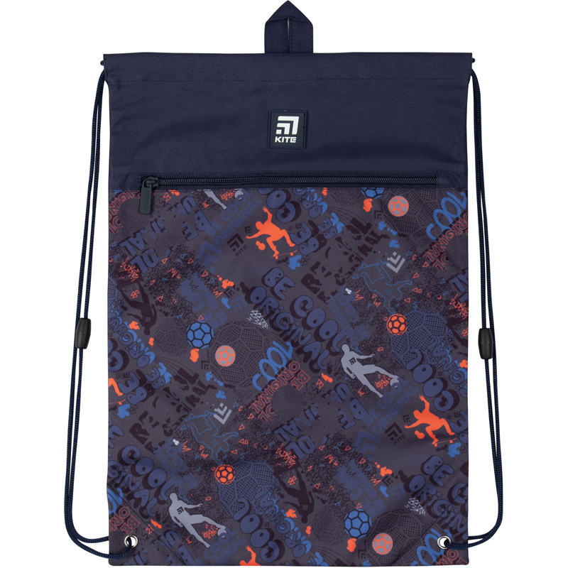 Сумка для взуття з кишенею Kite 601 Cool K20-601M-14