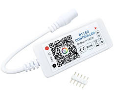 Контролер (без пульта) OEM 16А BHT-04 BLUETOOTH (4A*4 КАНАЛИ) для світлодіодної RGB стрічки