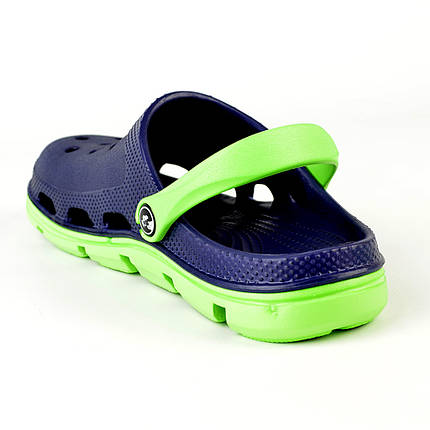 Сабо жіночі з ЕВА Jose Amorales Синьо-салатові, фото 3