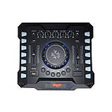 Комплект потужної акустики Ailiang UF-6622K 500 W (USB/FM/Bluetooth) + 2 радіомікрофони, фото 4